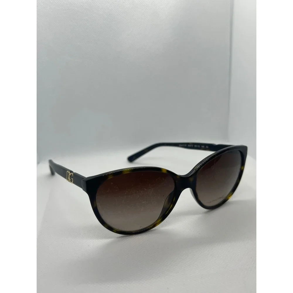 Dolce & Gabbana‎ Sunglasses Tortoise Cat Eye Designer DG Logo Italy